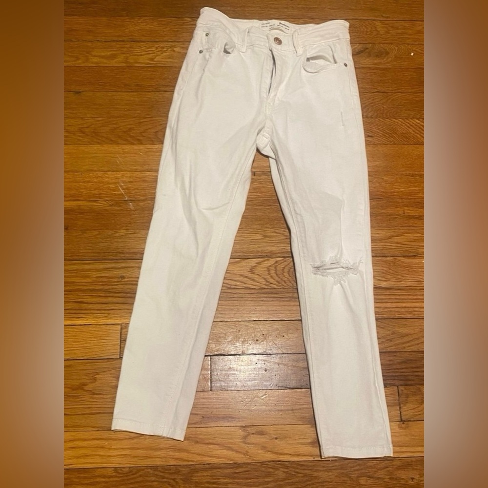 White jeans